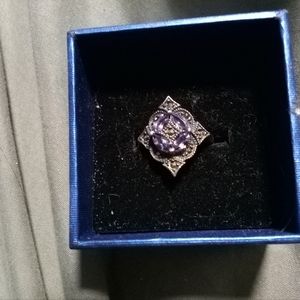 Sterling Silver and Amethyst